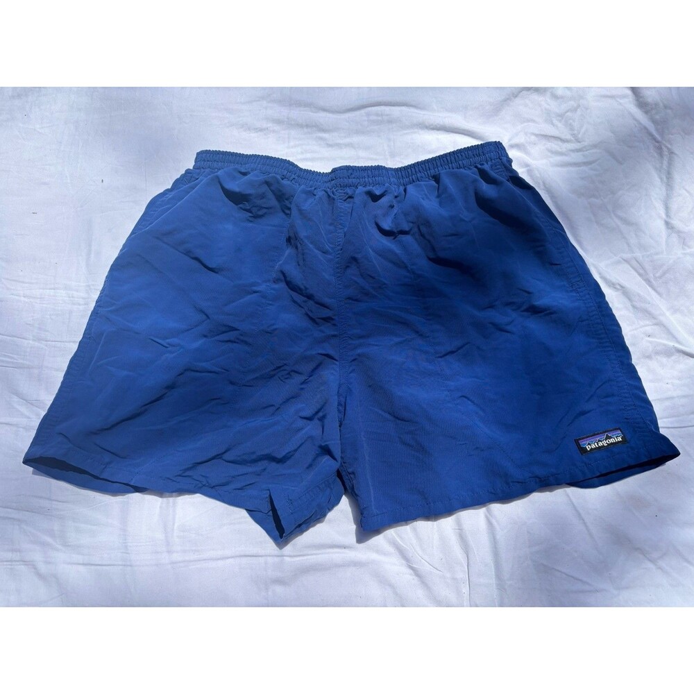 Patagonia Baggies Shorts Men’s Medium Blue 6” Unlined Drawstring 58034